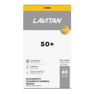 Lavitan Senior 50+ Cimed 60 Comprimidos