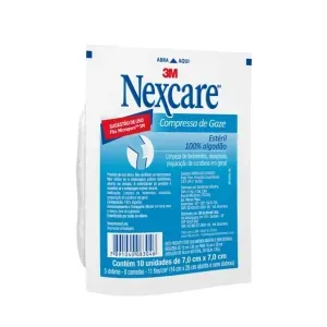 Gaze Nexcare 10 unidades