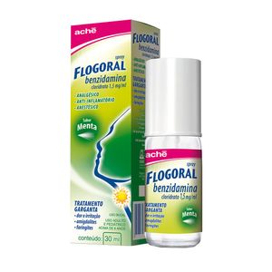 Flogoral Spray Menta 30ml Aché