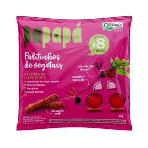 Biscoito Orgânico Papapá Beterraba 20g