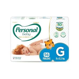 Fralda Personal Baby Premium Protection G 56 Unidades