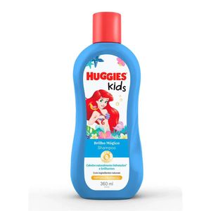 Shampoo Infantil Huggies Kids Hidratação e Brilho 360ml