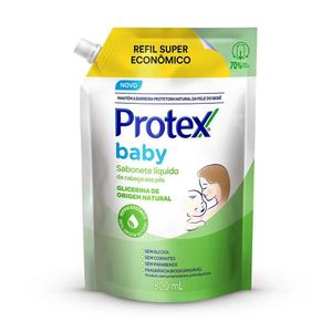 Refil Sabonete Líquido Protex Baby Glycerin 800ml