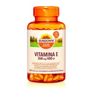 Vitamina E 400UI 100 Cápsulas Sundown