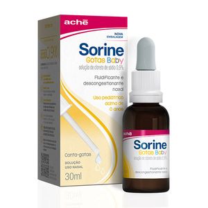 Sorine Infantil Gotas 30ml Aché