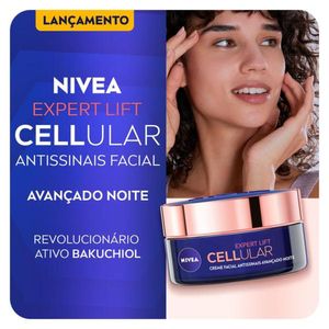 Nivea Creme Facial Antissinais Cellular Lift Noite 50ml