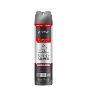 Desodorante Above Aerossol Men Elements Shiny Silver 150ml