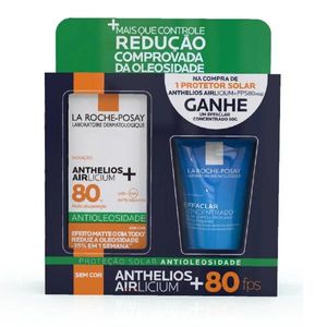 Kit La Roche Anthelios Airlicium FPS 80 40g + Effaclar Gel 50g