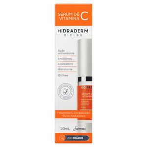 Sérum Facial Hidraderm 30ml Ciclos Vitamina C