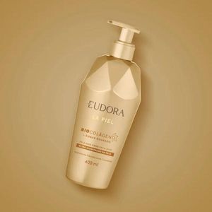 Loção Corporal Hidratante Eudora Lapiel 400ml Âmbar Dourado