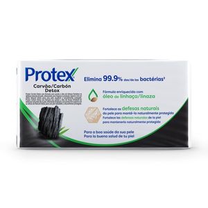 Sabonete Protex 85g 6 Unidades Carvão Detox