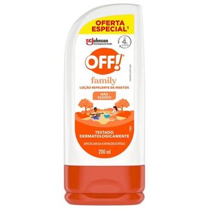 Loção Repelente Off Family 200ml