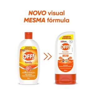 Loção Repelente Off Family 200ml