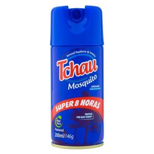 Repelente Aerosol Tchau Mosquito Super 8 Horas 200ml