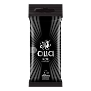 Preservativo Olla Mais Largo Lubrificado 6 Unidades