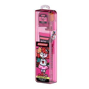 Escova Dental Dentalclean Fio + Gel Dental 50g