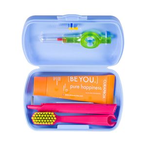 Kit de Viagem Curaprox Escova de Dente + Escova Interdental + Pasta deDente com 10ml