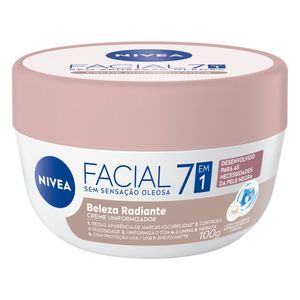 Nivea Hidratante Facial Beleza Radiante 7 em 1 100g