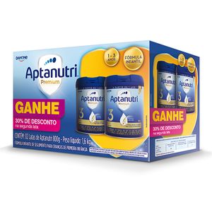 Aptanutri Premium 3 Danone 800g (30% Desconto 2ª Unidade)