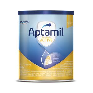 Fórmula Infantil Aptamil Sensitive Active Danone 0 a 3 Anos 800g