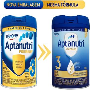 Fórmula Infantil Aptanutri Soja 3 Danone 1 a 3 Anos 800g