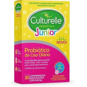 Culturelle Probiótico Junior 30 Comprimidos Mastigáveis