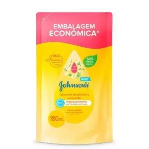 Refil Sabonete Líquido Johnsons Baby Glicerina Camomila 180ml