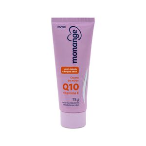 Creme para Mãos Monange Anti-idade Q10 e Vitamina E com ação desodorante 75g