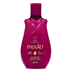 Loção Hidratante Paixão 200ml Flor de Baunilha