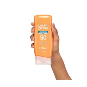 Protetor Solar Corporal Loção FPS 50 Cenoura & Bronze 200ml