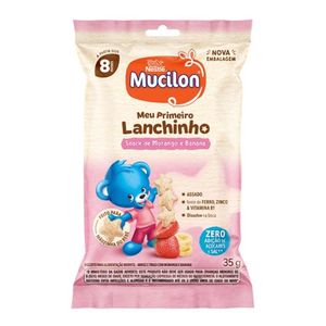 Snack de Morango e Banana Mucilon Nestlé 35g