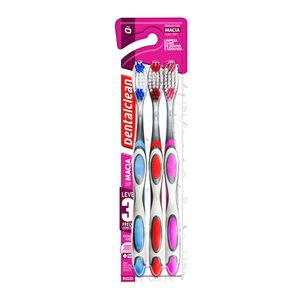 Escova Dental Dentalclean  Metallic Plus Leve Mais Pague Menos