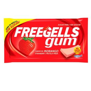 Freegells Chiclé Gum Morango