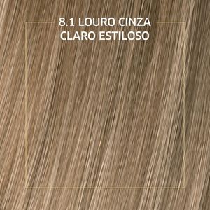 Tinta de Cabelo Biocolor Mini Kit Louro Acinzentado Radiante 8.1