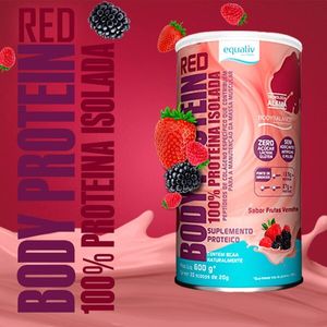 Body Protein Equaliv 600G Frutas Vermelhas