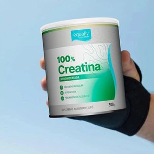 Creatina 100% Monohidratada Equaliv 300g