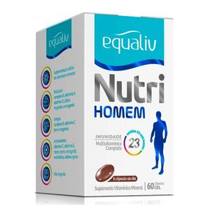 Equaliv Nutri Homem 60 Cápsulas