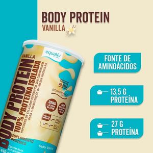 Body Protein Equaliv 440g Vanilla