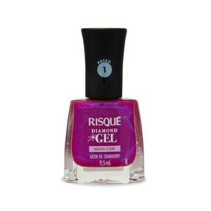 Esmalte Risqué Diamond Gel Licor de Cranberry 9,5ml