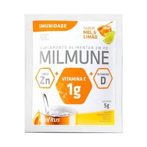 Milmune Concentrado Mel e Limão Avulso 5g