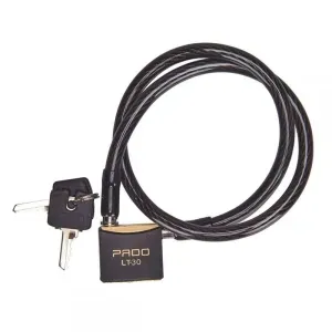 Cadeado Pado Bicicleta 30/60mm Preto SM LT