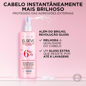 Spray Acidificante Elseve 200ml Glycolic Gloss