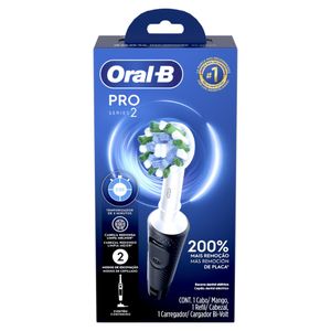 Escova Dental Elétrica Oral B Black Pro Series 2