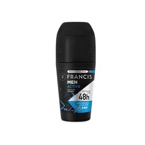 Desodorante Francis Roll-on 50ml Hidratação Men Azul