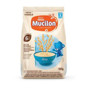 Cereal Infantil Mucilon Arroz Nestlé 180g