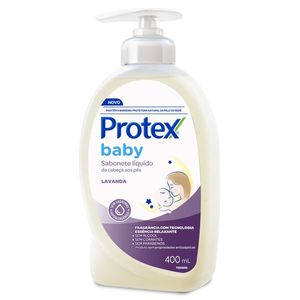 Sabonete Líquido Protex Baby 400ml Refil Lavanda