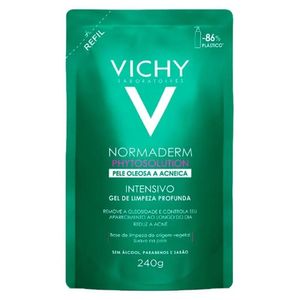 Refil Gel de Limpeza Vichy Normaderm Phytosolution Intensivo 240g