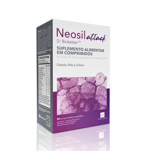 Suplemento Alimentar Neosil Attack Cabelo, Pele E Unha 90 Comprimidos