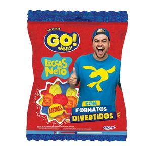 Bala Go Jelly Gelatina Lucas Neto Sortidos 70g