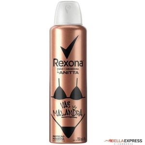 Desodorante Rexona Feminino Vai Malandra by Anitta Aerossol 150ml